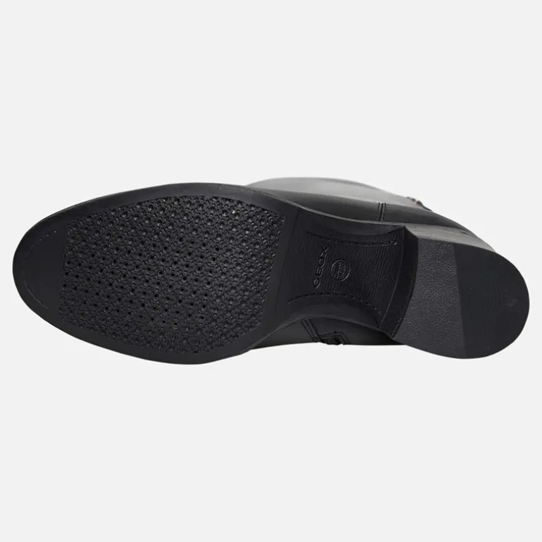 Dame Nieuwe Kniehoge Laarzen Zwart