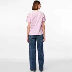Dame Ria Stribet T-shirt Pastel Lavender