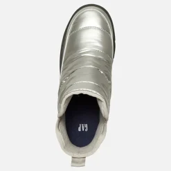 Dame Richmond Mid Metallic Snow Støvler Sølv