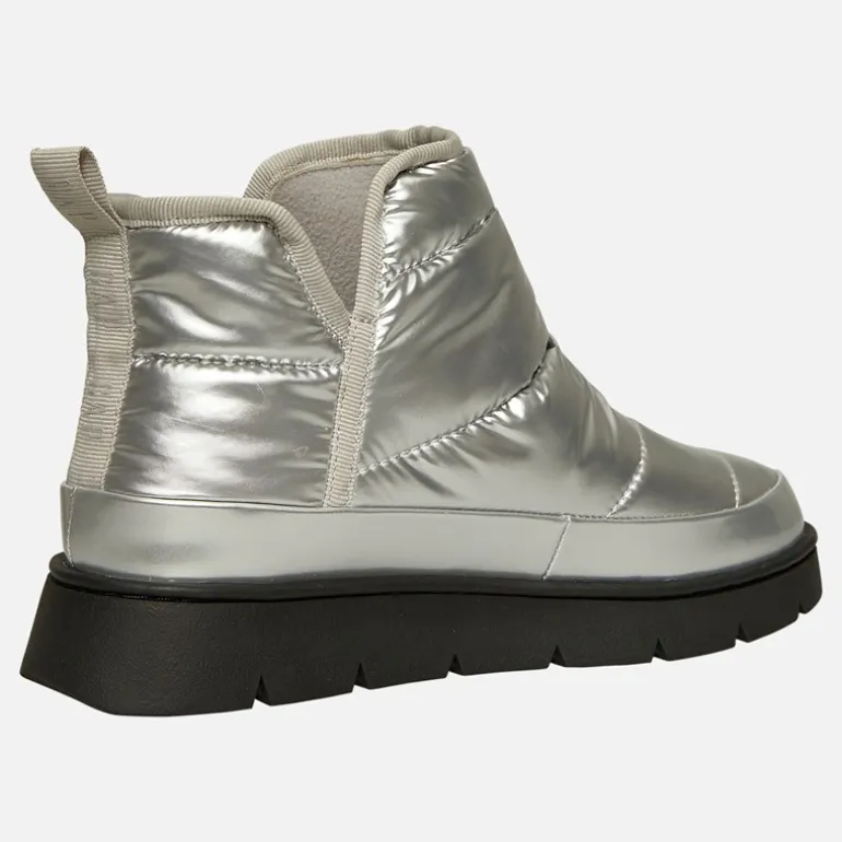 Dame Richmond Mid Metallic Snow Støvler Sølv