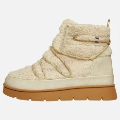 Dame Richmond Vinter Høje Sne Støvler Sand