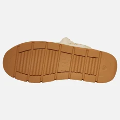 Dame Richmond Vinter Høje Sne Støvler Sand