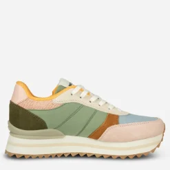 Dame Ronja Plateau Sneakers 911 Algae Multi