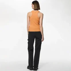 Dame Ruka Boxer Tank Top Tangerine