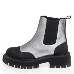 Dame Sally Piger 23 Lave Støvler 0050 Sølv