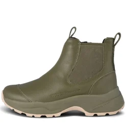 Dame Silje Warm Waterproof Ankelstøvler Grøn