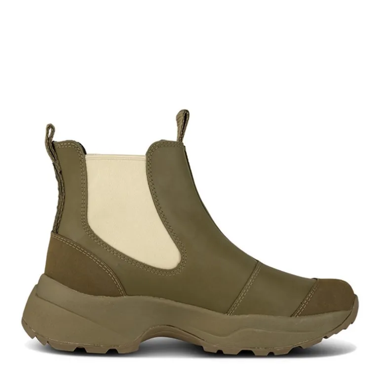 Dame Siri Vandtæt Gummi Støvler 202 Mørk Oliven/Alfalfa