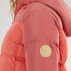 Dame St Agnes Kort Dunjakke Rød