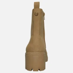 Dame Støvler med Tykke Snørebånd Stone