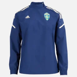 Dame SVFF Sverige Hybrid Top Team Navy Blue/​Easy Yellow