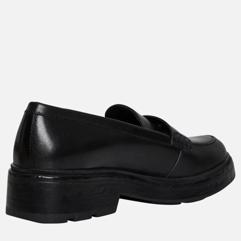 Dame Swelen Chunky Loafers Sort