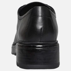 Dame Swelen Chunky Oxford Sko Sort