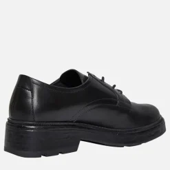 Dame Swelen Chunky Oxford Sko Sort
