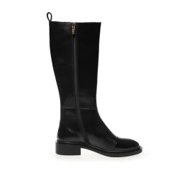 Dame The Love Boot Lak Tå Lange Støvler 0001 Black