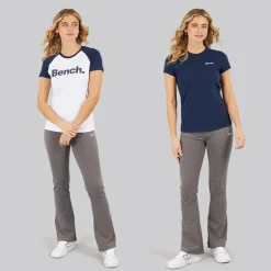 Dame T-shirts Nerissa Topak Hvid/​Blå