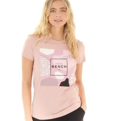 Dame Tuiren T-shirt Licht Stoflig Roze