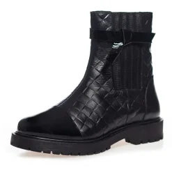 Dame Vest Mig Gæst Støvler 0011 Sort Lak