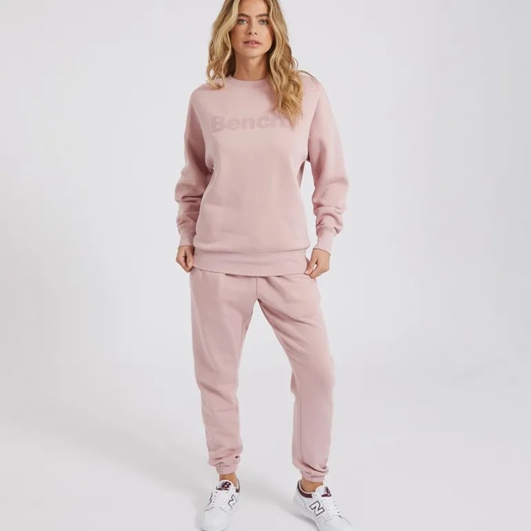 Dametøj Dera Træningssæt Vasket Mørk Rosa