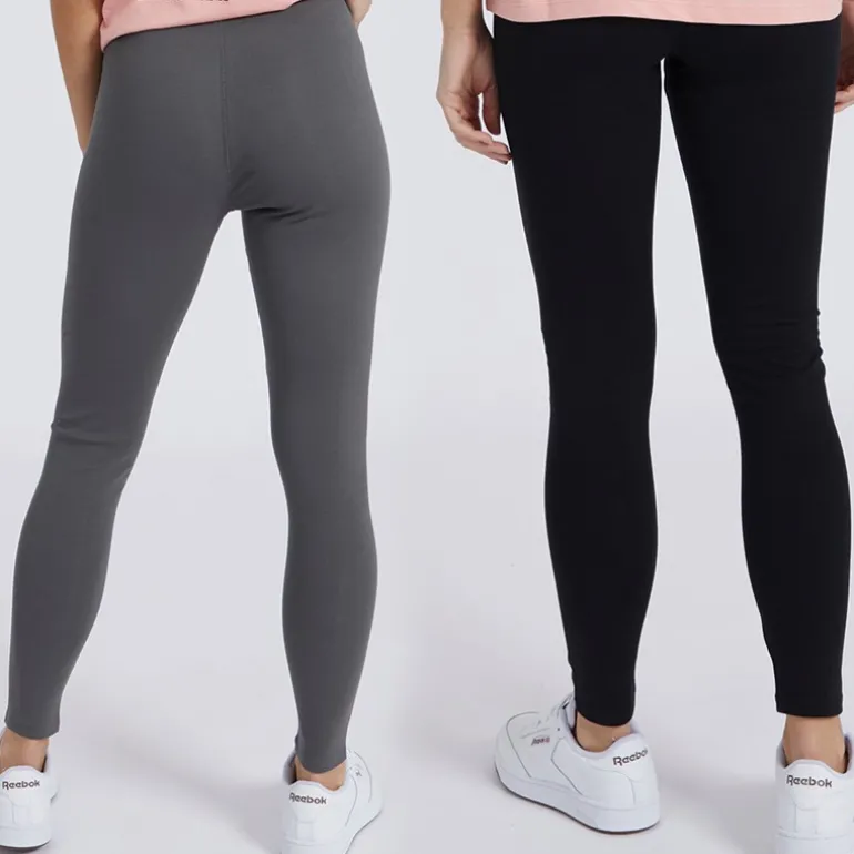 Dametøj Tamna Leggings To Pak Sort/Antracit