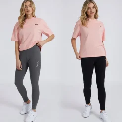 Dametøj Tamna Leggings To Pak Sort/Antracit