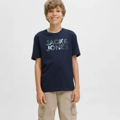 Drenge Bryan Corp Logo T-shirt Sky Captain/​Splash