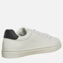 Drenge Contrast Heel Tennis Sneakers Hvid