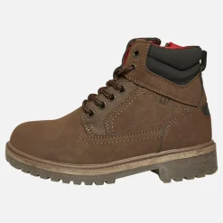 Drenge Dayton II Mellem Snøre Støvler Sepia