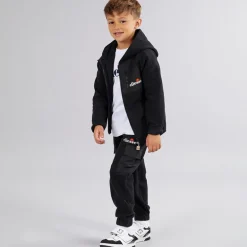 Drenge Dylan Polarfleece Hættetrøje Og Joggingbukser Sort