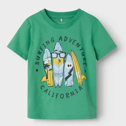 Drenge Freddis T-shirt Grøn Gran