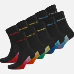 Drenge Freshy 10-pak Sokker Sort/Multi