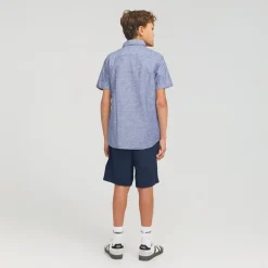 Drenge Jaiden Campaign Hybrid Shorts Navy Blazer