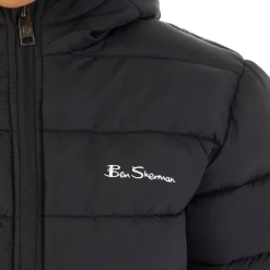 Drenge Klassisk Pufferjakke Sort