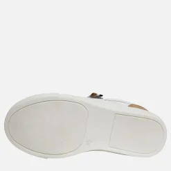 Drenge Logo Velcro Cupsole Træningssko Hvid