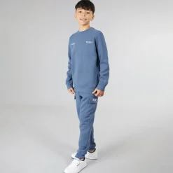 Drenge Nowil Sweatshirt Og Cargo Joggingbukser Træningssæt Vintage Indigo