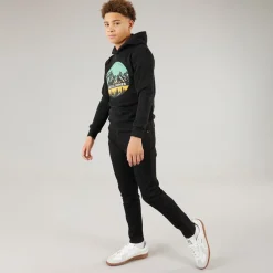 Drenge Peak Hættetrøje Sort