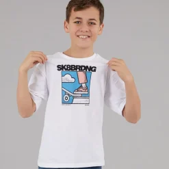 Drenge Saldur T-shirt Hvid