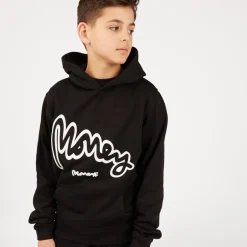 Drenge Smiley Sig Ape Hættetrøjer Sort