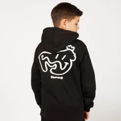 Drenge Smiley Sig Ape Hættetrøjer Sort