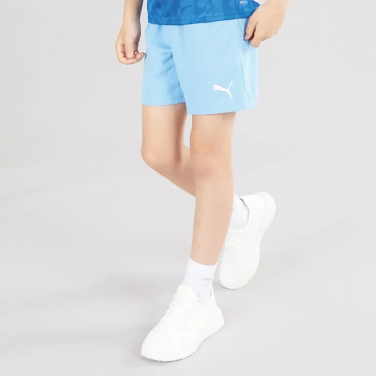 Drenge teamRISE Trænings Shorts Team Lyseblå / Hvid