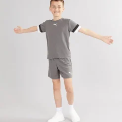 Drenge teamRISE Træningstrøje Smoked Pearl / Sort / Hvid