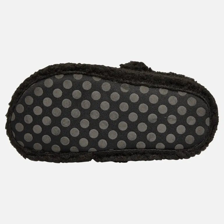 Drenge Telford Borg Hjemmesko Sort/Rød