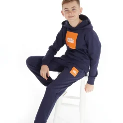 Drengenes Lås Træningstøj Blå Blazer