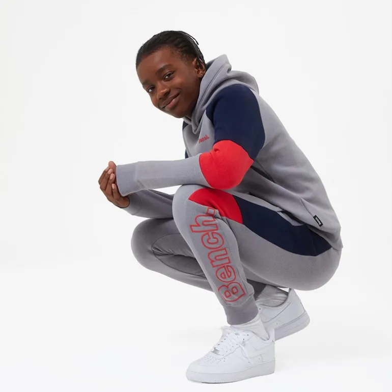 Drengenes Regame Træningssæt Mellemgrå