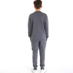 Drengenes Techshun Træningssæt Stålgrå