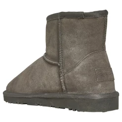 Grå Sydney lave støvler til kvinder
