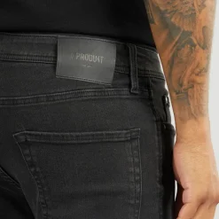 Herre 9901 Jeans Sort Denim