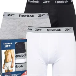 Herre Ainslie Performance Tre Pak Medium Trunks Sort/​Grå Melange/​Hvid