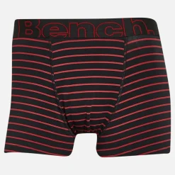 Herre Akiro Tre Pak Underbukser Garnfarvede Striber/​Sort/​Sort