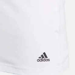 Herre Aktiv Flex Bomuld To Pak V-Hals T-Shirts Hvid