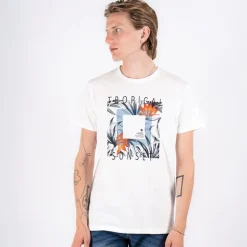 Herre Ando T-shirts Hvid